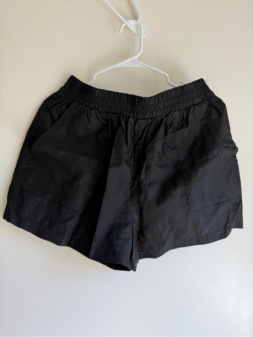 No Boundaries Black Elastic-Waist Athletic Shorts